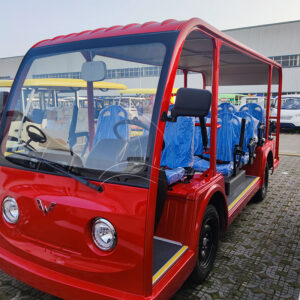 14-seat Open Red Sightseeing Cart
